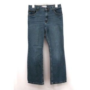 Wrangler Boys Denim Jeans Size 16 Blue Pants Classic Boot Adjustable Waist